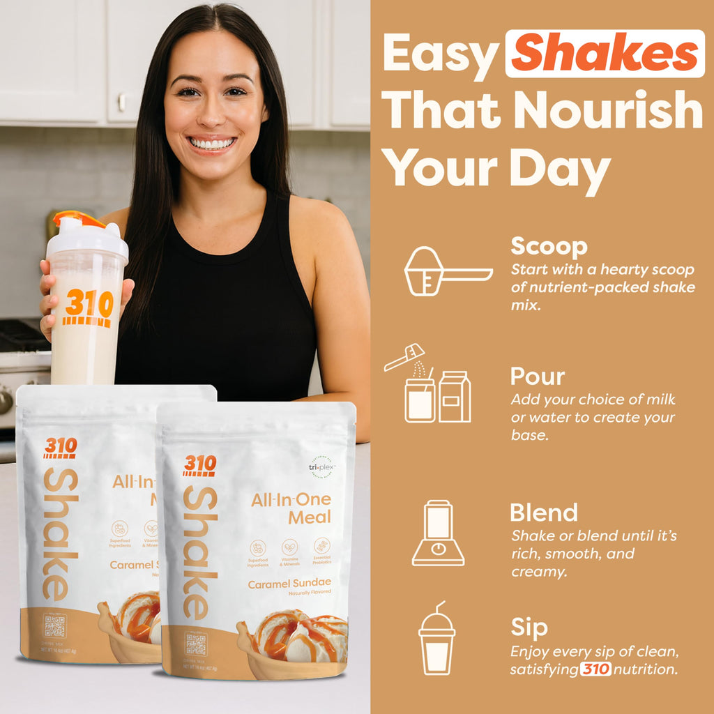 310 Nutrition All-In-One Meal Replacement Shake Powder - 28 oz - image 6