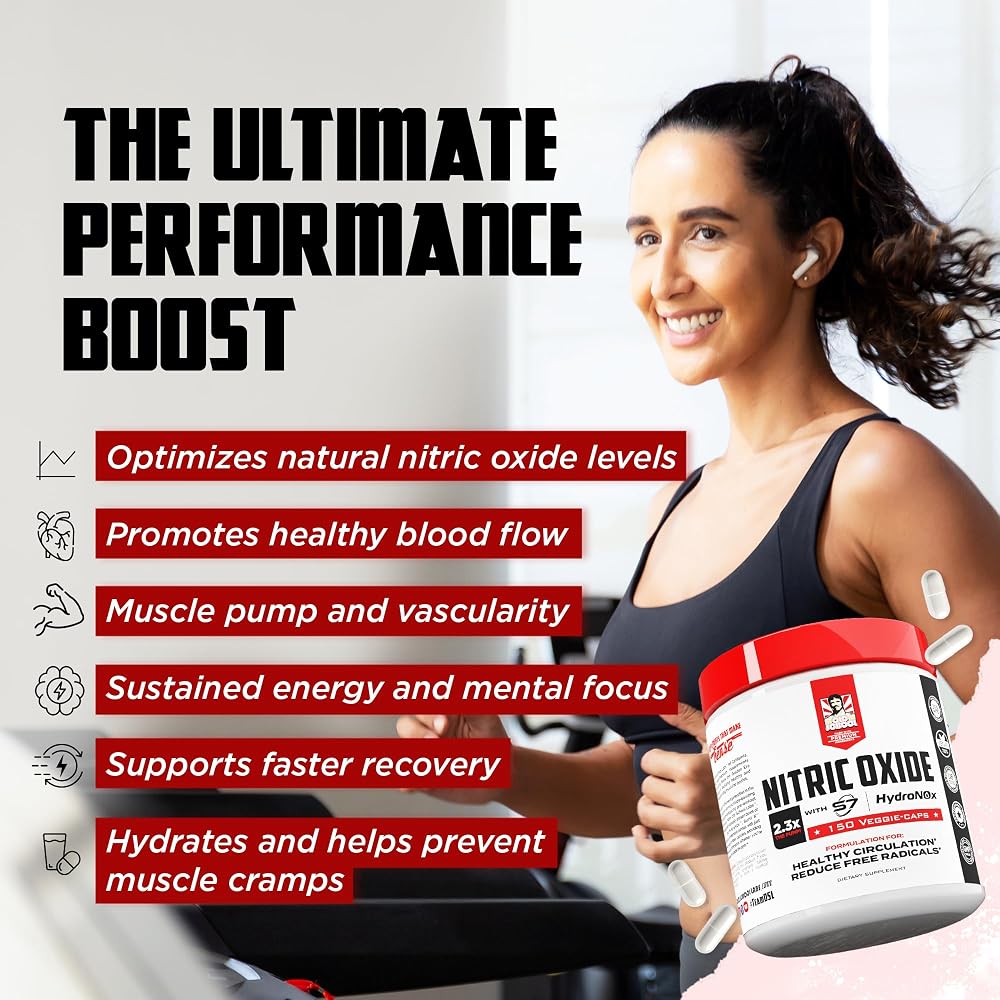 Old School Labs Nitric Oxide Booster for Circulation & Muscle Pump - image 2