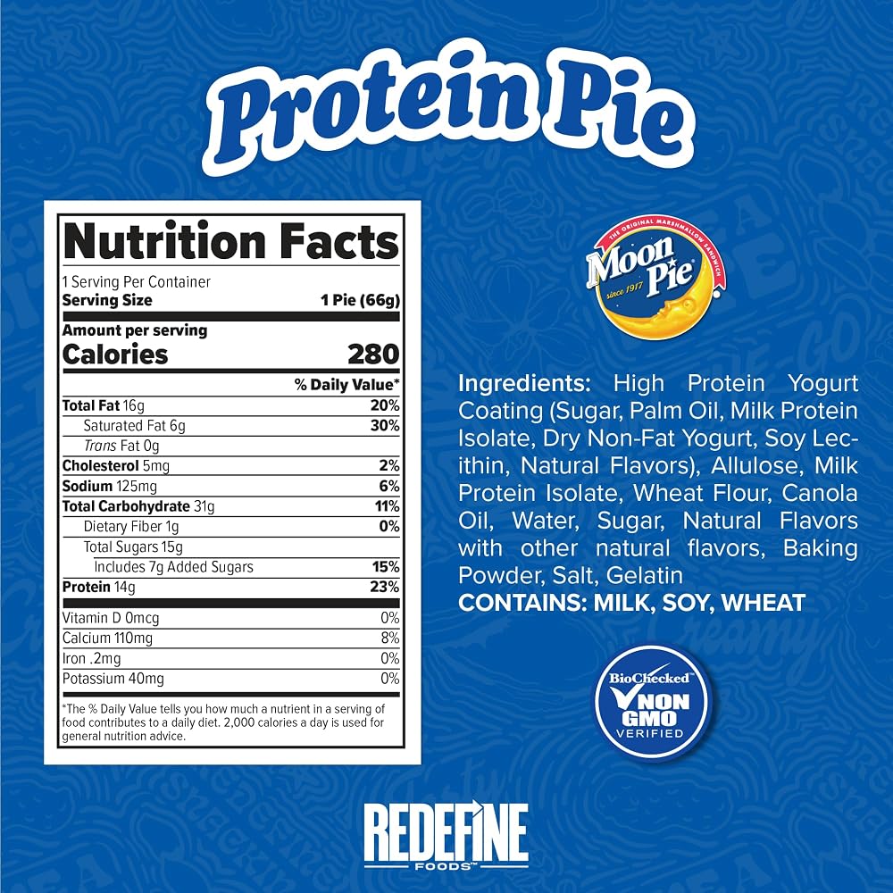 REDEFINE Protein Pie Vanilla - 8 Count - image 2
