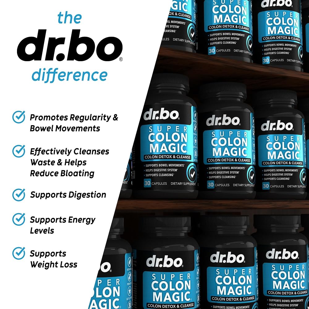 DR. BO Colon Cleanser Detox 15 Day Cleanse - 30 Capsules - image 4
