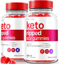 rize labs Keto Ripped ACV Gummies Weight Loss Support - 120 Gummies