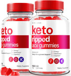rize labs Keto Ripped ACV Gummies Weight Loss Support - 120 Gummies