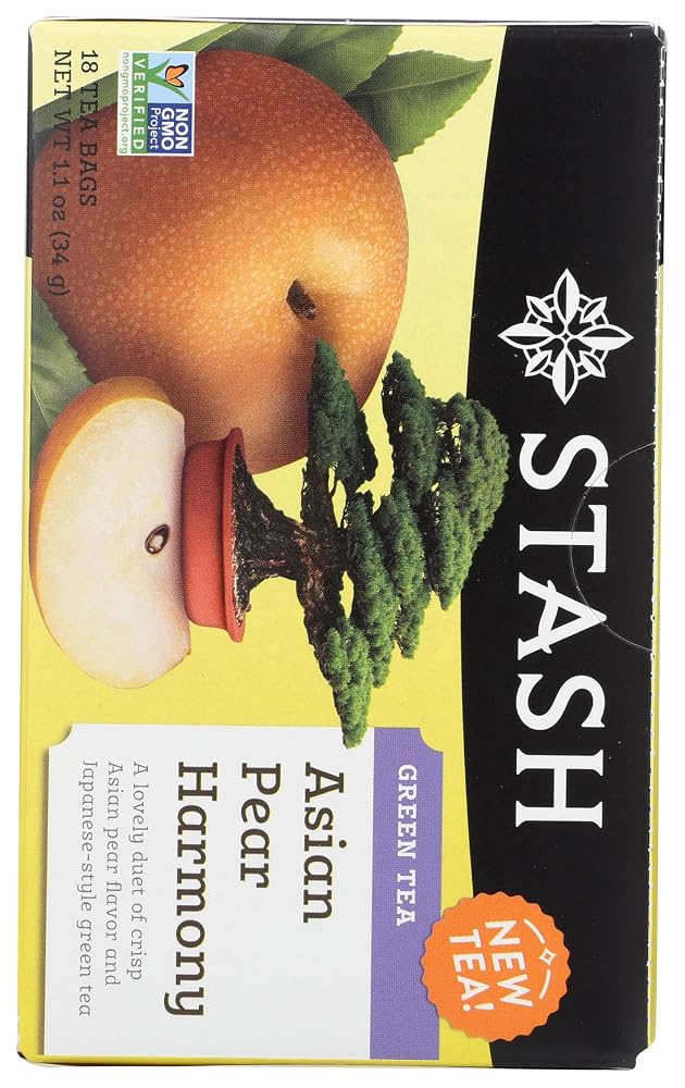 Stash Asian Pear Harmony Green Tea - 18 Bags - image 2