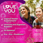 Love You Women's Probiotic 60 Billion CFU - 30 Vegetarian Capsules - image 2