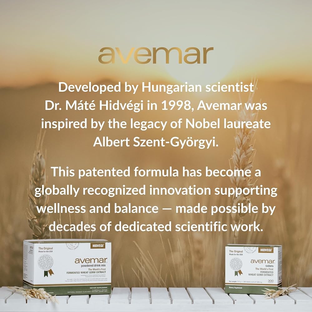 Avemar Fermented Wheat Germ Extract Immune Support - 300 Tablets - image 2