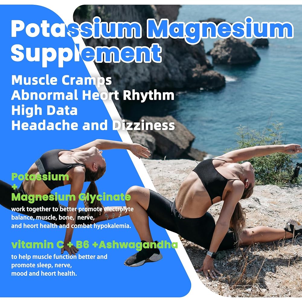 NUTRAGOGO Potassium Magnesium Gummies with Ashwagandha - 120 Gummies - image 3