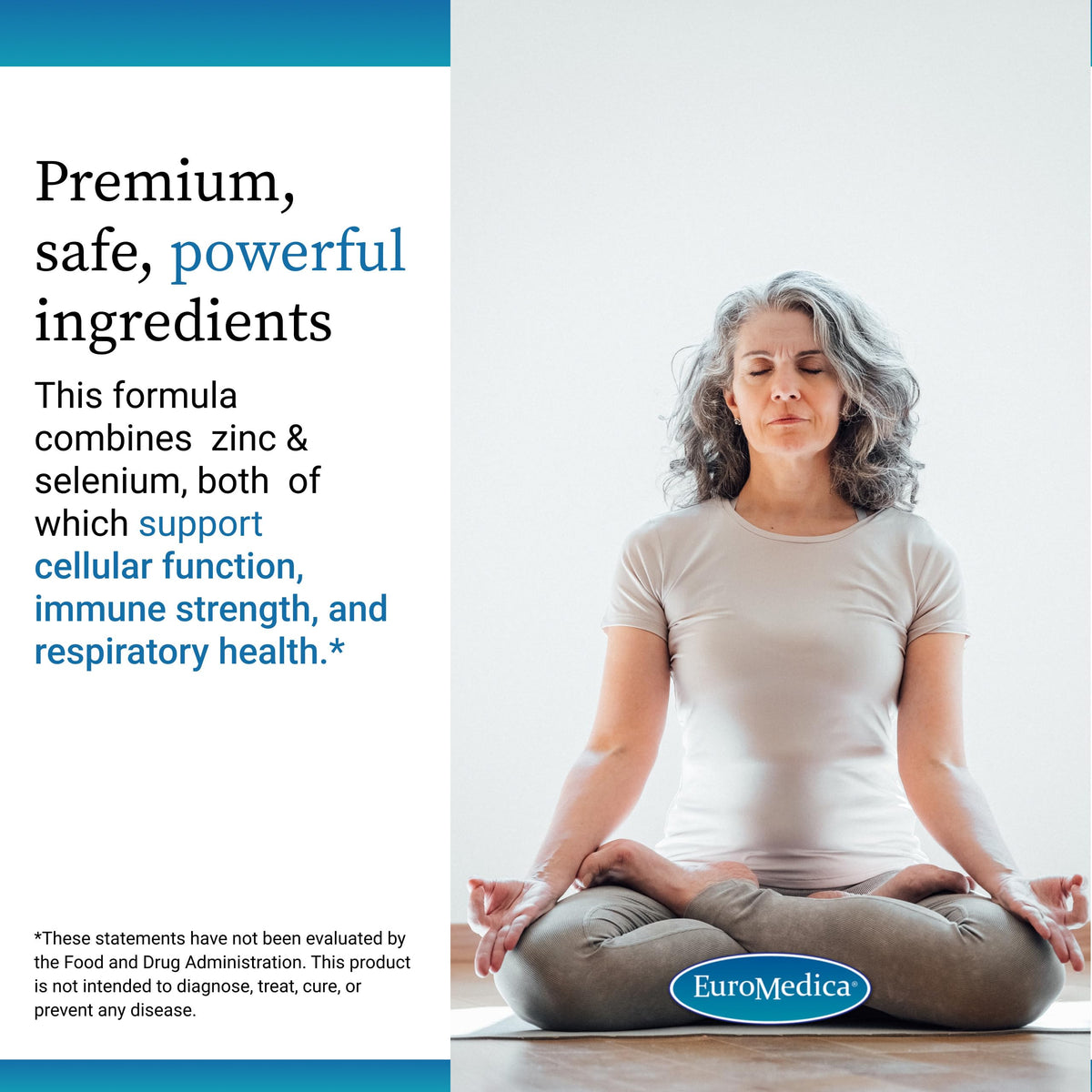 EuroMedica Zinc Plus Selenium Capsules Immune Support - 60 Count - image 5