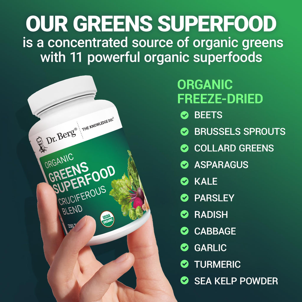 Dr. Berg's Organic Cruciferous Support