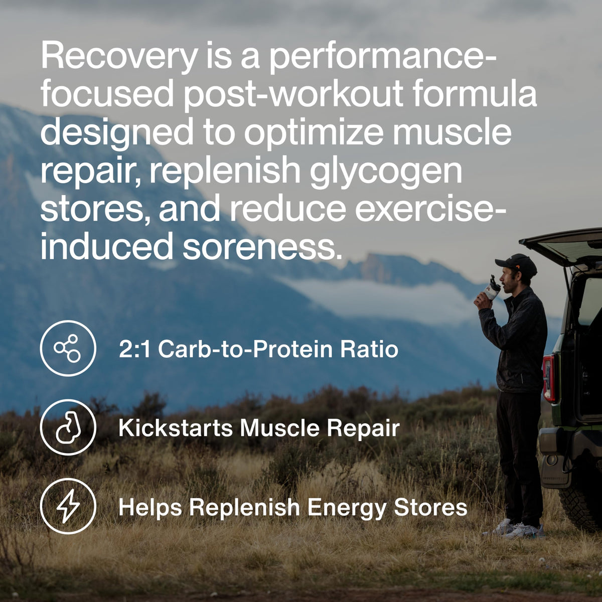 Momentous Recovery Grass-Fed Whey Protein Powder