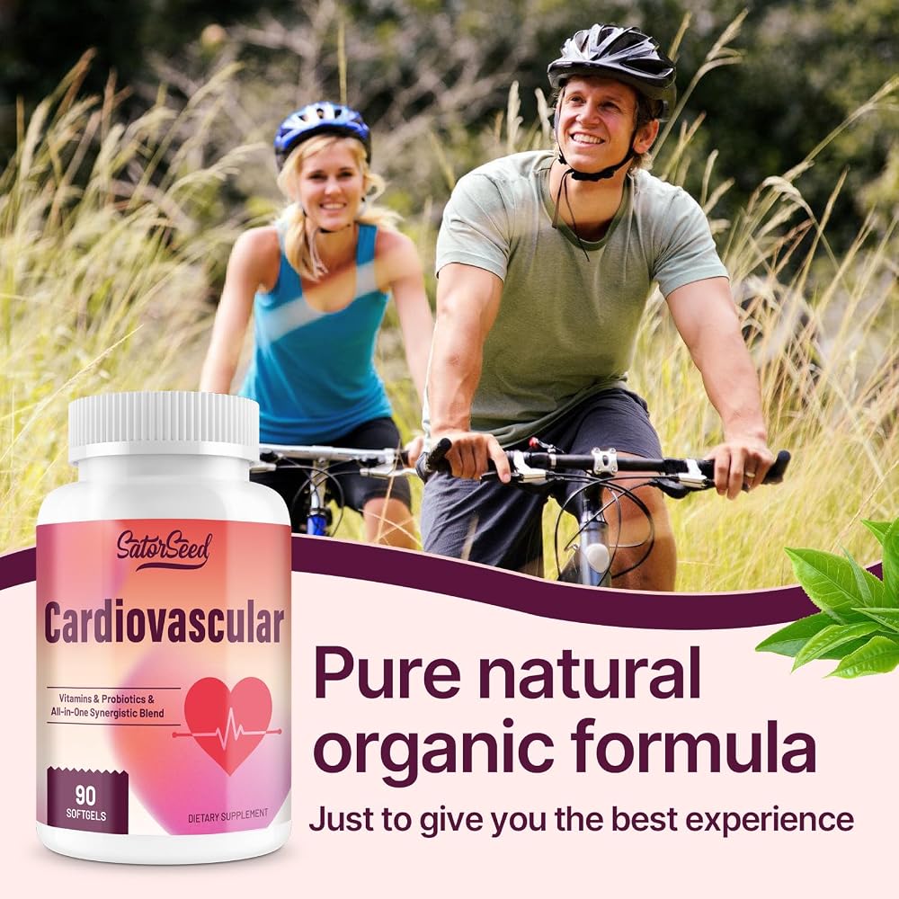 SatorSeed Cardiovascular Supplement 3000mg - 90 Softgels - image 4