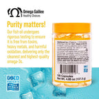 Fresh Omega 3 Fish Oil - Burpless Chill-Packed for Maximum Freshness