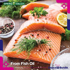 Choice Bundle Spring Valley Fish Oil Omega 3 Fatty Acid Supplement