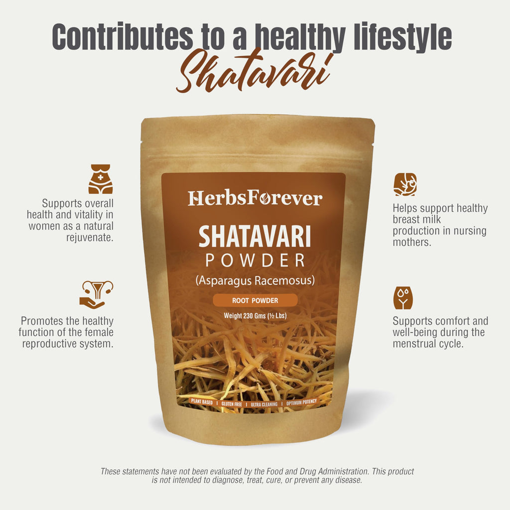 HerbsForever Shatavari Root Powder Female Reproductive Health - 16 oz - image 6