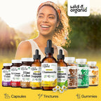 Wild & Organic Chamomile Flower Supplement - Organic Chamomile Liquid