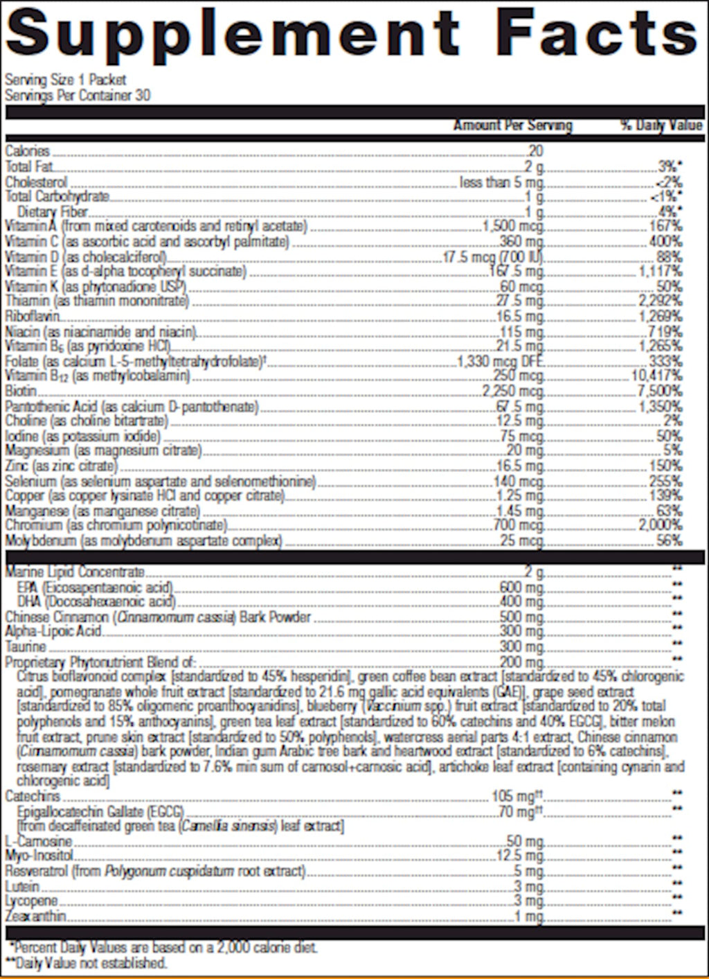 Metagenics Wellness Essentials Healthy Balance - 30 Packets - image 2