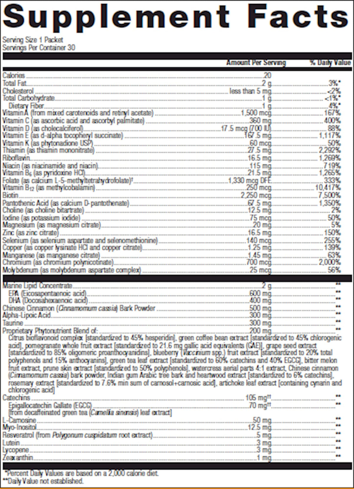Metagenics Wellness Essentials Healthy Balance - 30 Packets - image 2