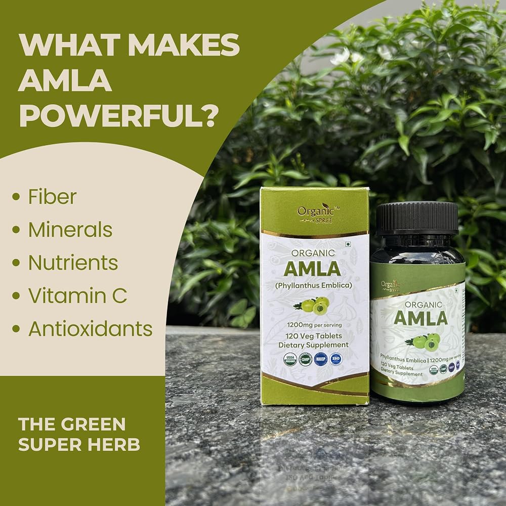 ORGANIC SPREE AMLA Tablets