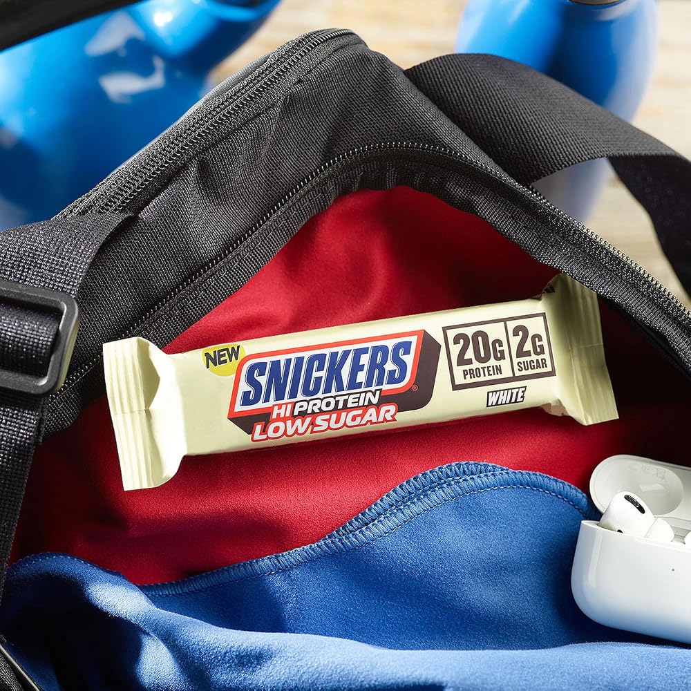 Snickers Low Sugar High Protein Bars White Chocolate - 12 Count - image 3