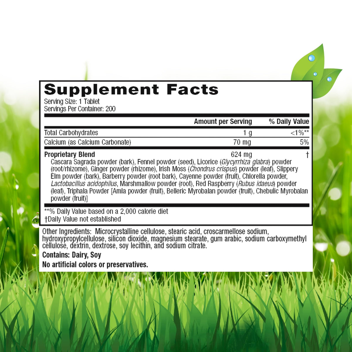Nature's Secret Super Cleanse - 200 Tablets - image 2