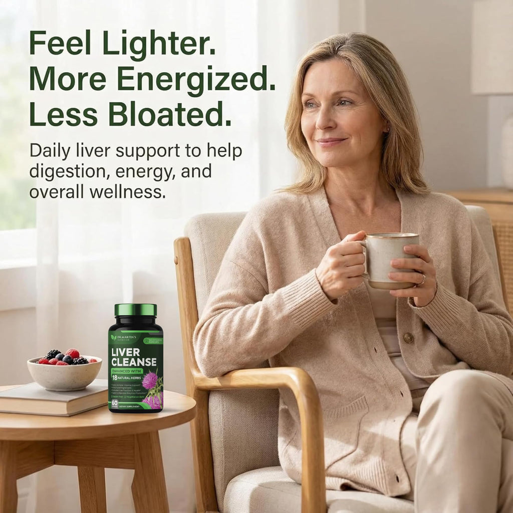 DR. MARTIN'S NUTRITION Liver Cleanse Detox & Repair Formula Supplement - image 7