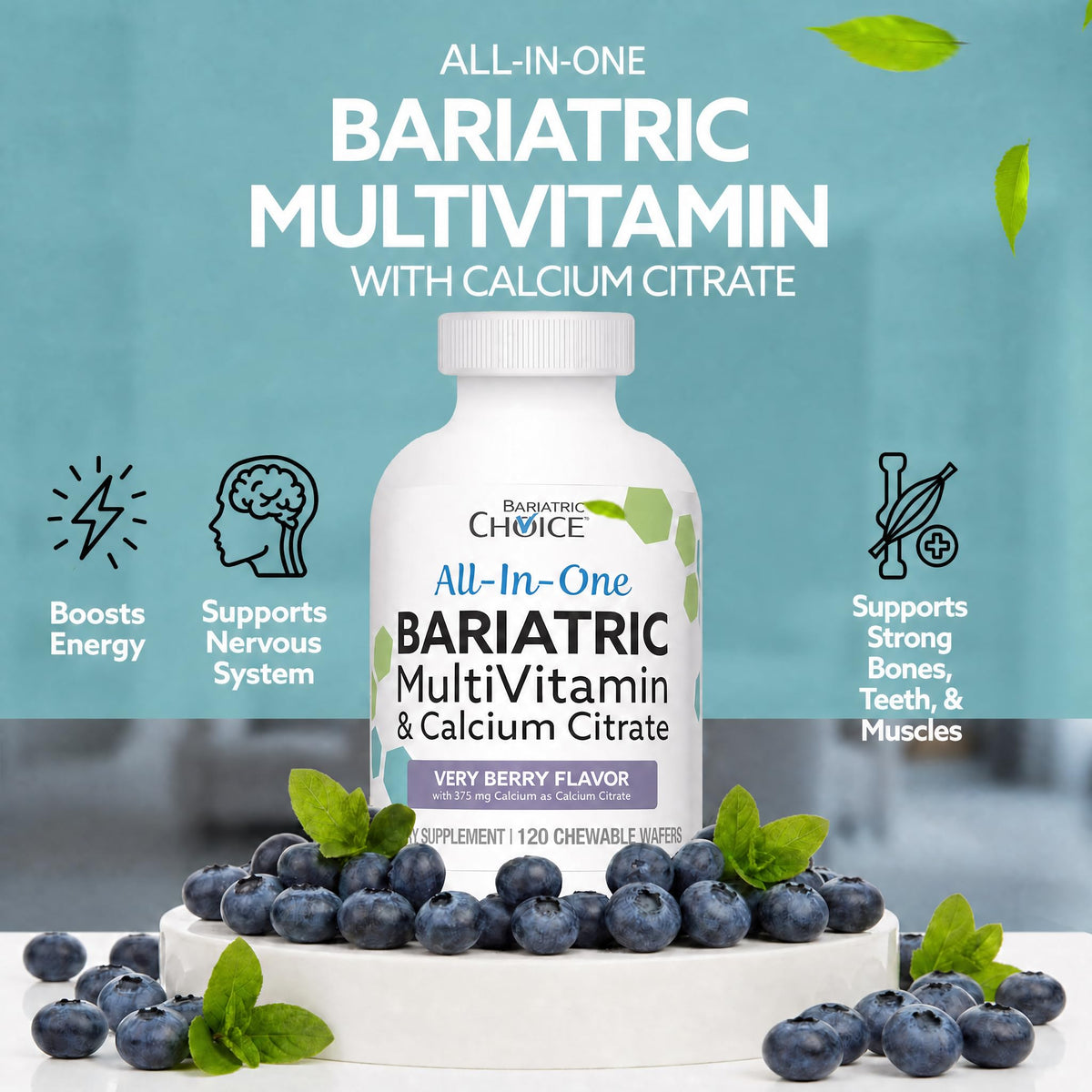 Bariatric Choice All-in-One Chewable Multivitamin with Iron & Calcium - image 4