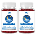 VITA GLOBE Melatonin Gummies 5mg Sleep Aid - 100 Count