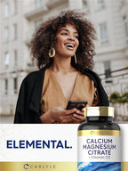 Carlyle Calcium Magnesium Citrate with Vitamin D3 - 150 Capsules - image 7