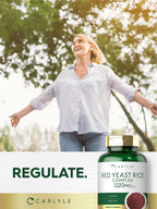 Carlyle Red Yeast Rice Complex 1220mg - 120 Capsules - image 6