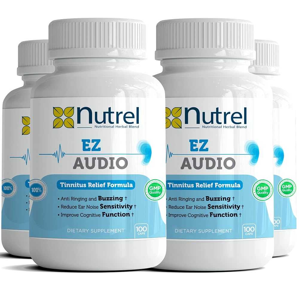 Nutrel Ez Audio Tinnitus Support - 100 Capsules