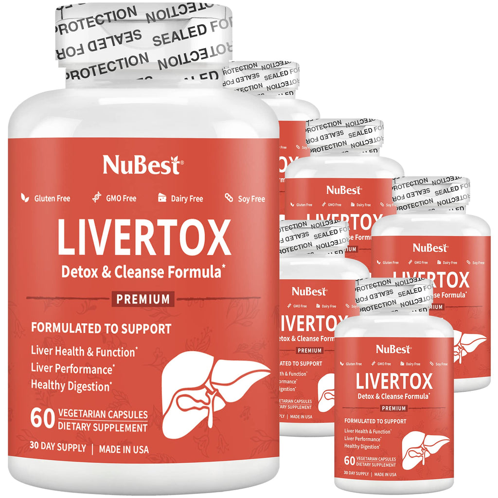 NuBest LiverTox Liver Health Formula - 360 Capsules