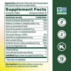 MegaFood L-Theanine 200mg & B Complex with Zinc - 60 Tablets - image 3
