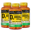 MASON NATURAL Vitamin D3 1000 IU Chewables - 150 Count