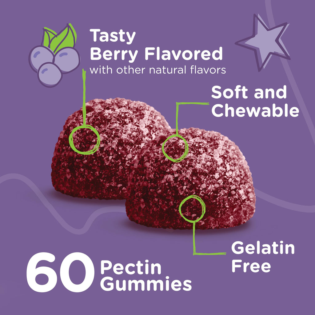 Viteey Sambucus Black Elderberry Gummies Formulated for Kids - Immune