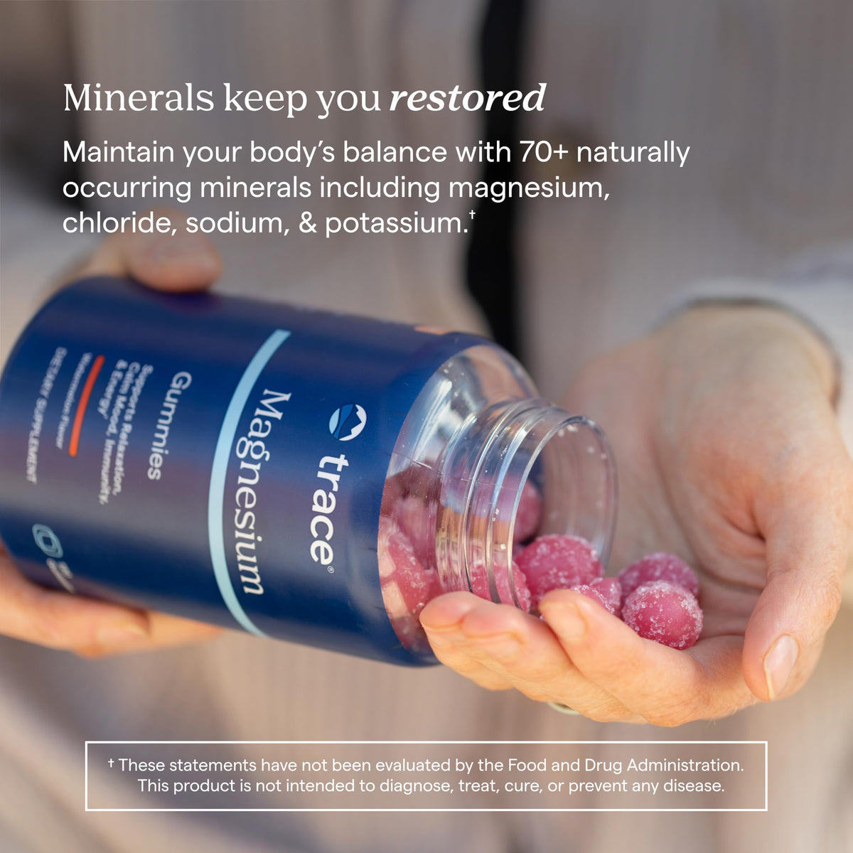 Trace Minerals Magnesium Gummies (120 Ct)