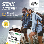 Wild & Organic Black Maca Capsules 500 mg - Overall Support