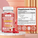 dilib Magnesium Glycinate Gummies 500mg Magnesium Supplement