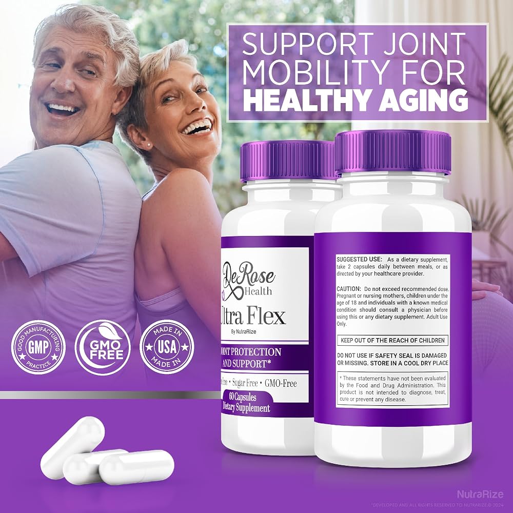 NutraRize Ultra Flex Capsules Advanced Joint Support - 60 Capsules - image 8