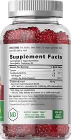 Horbäach Cranberry Gummies - 70 Count - image 2
