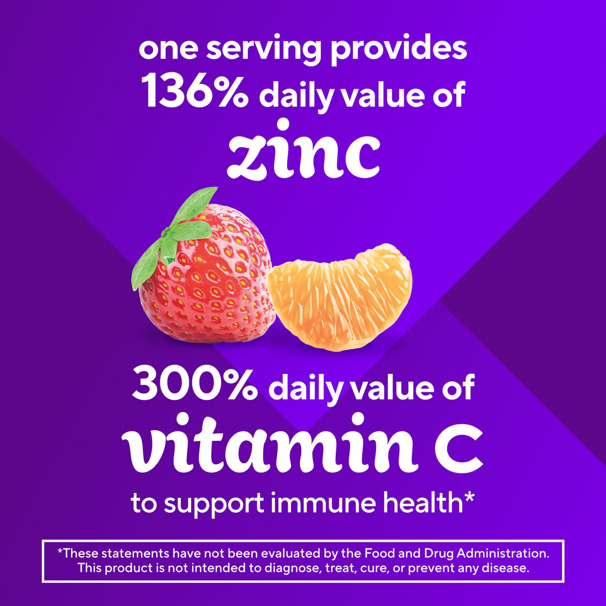Vitafusion Zinc and Vitamin C Gummies Immune Support - 90 Gummies - image 5