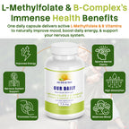 AND GIVE US TODAY OUR DAILY Our Daily Vites L-Methylfolate B Complex