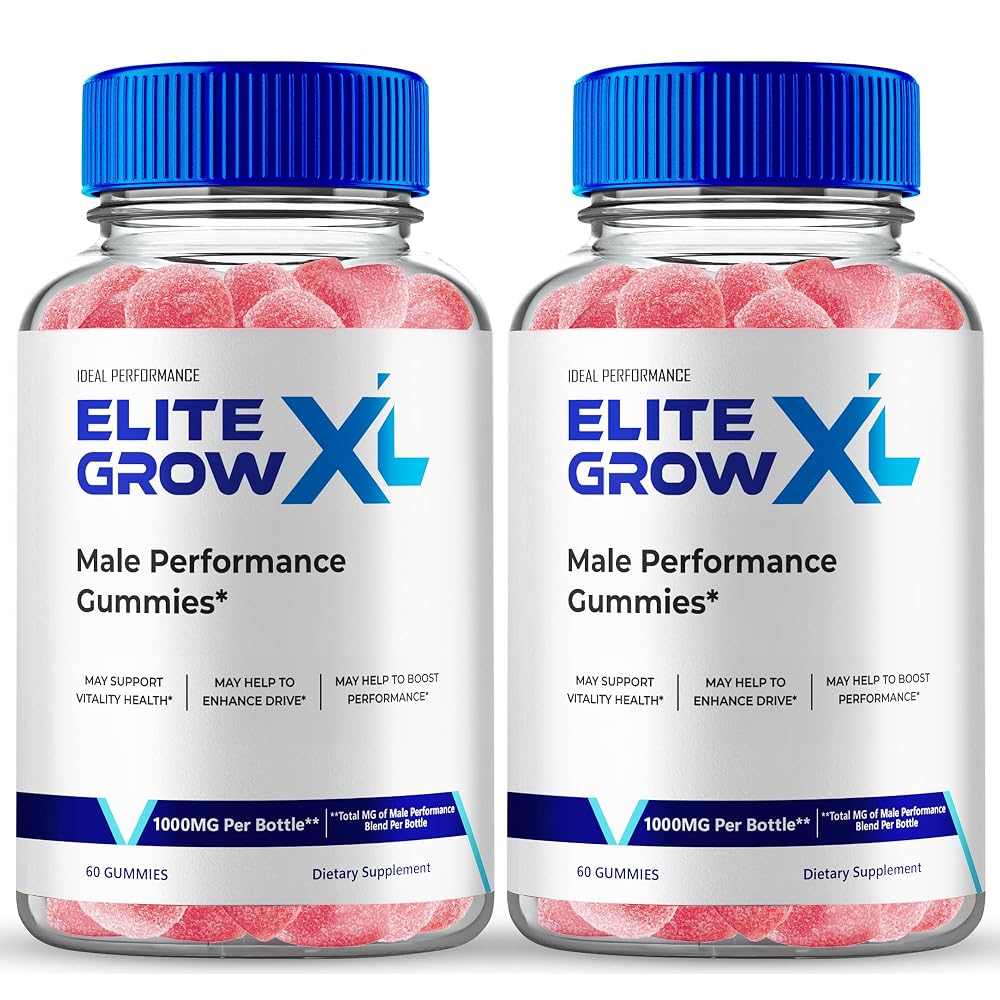IDEAL PERFORMANCE Elite Grow XL Gummies for Men - 120 Gummies