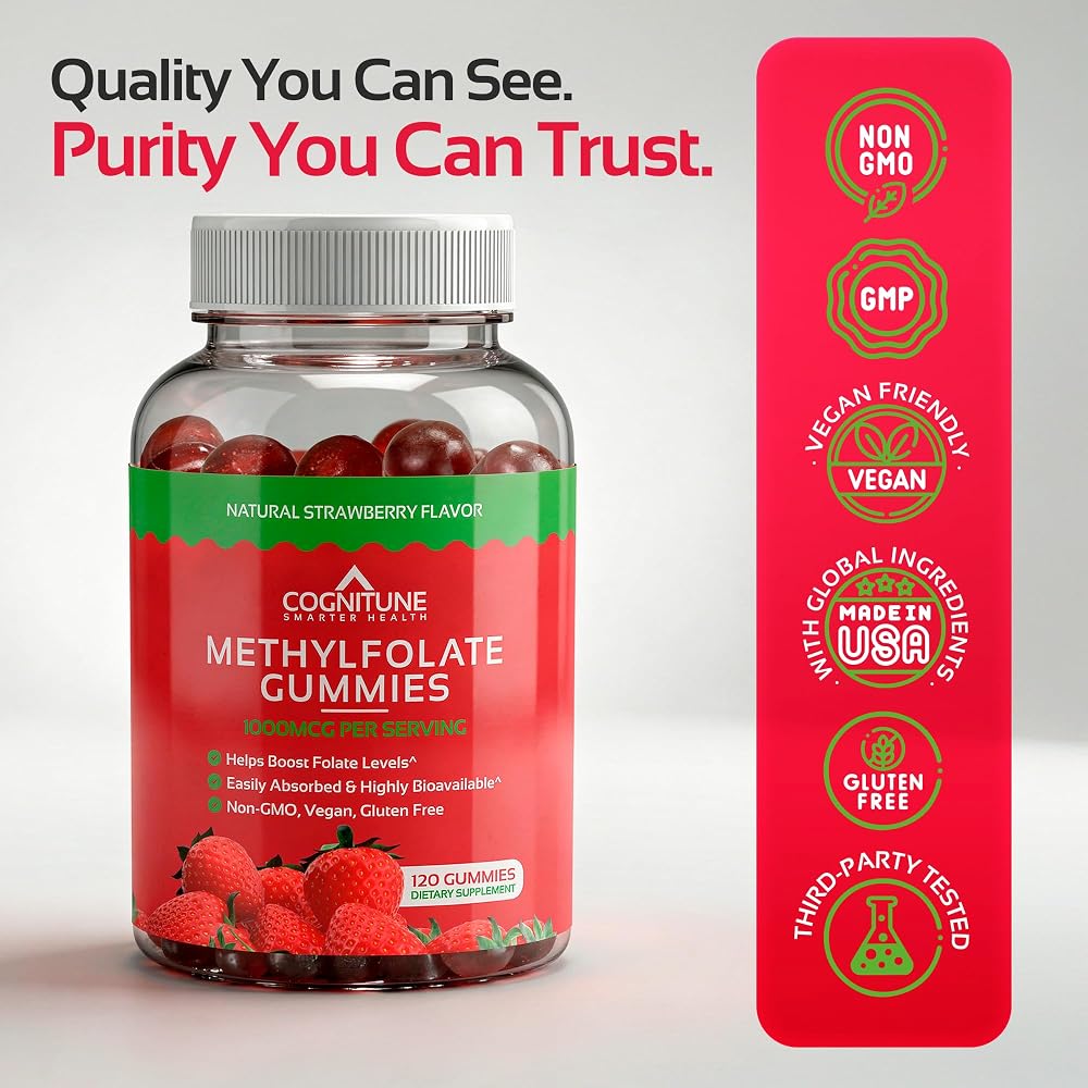 CogniTune Methylfolate Gummies Parent