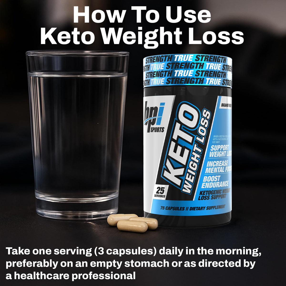 BPI Sports Keto Weight Loss Elite Fat Burner - 60 Capsules - image 5