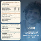 QuitK Withdrawal and Detox Support 30-60-90 Day Supply