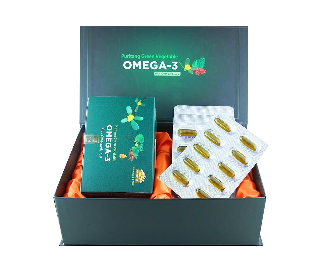 PURITANG Green Vegetable Omega 3 Plus Omega 6 - image 2