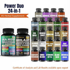 Gi.Da.Culture Shilajit and Sea Moss Combo - Sea Moss and Shilajit
