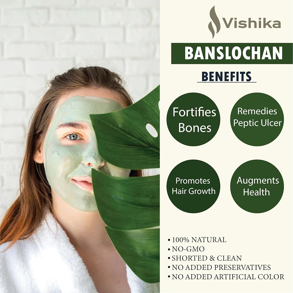 VISHIKA Vanshlochan Bamboo Silica Powder - 100g - image 3