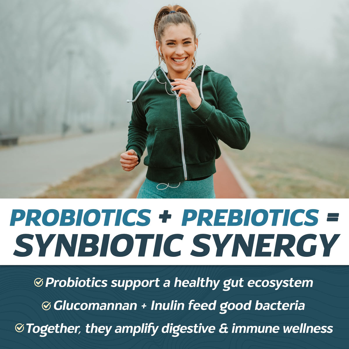 Nutri-Spec Immune Restore Probiotics & Prebiotic - 120 Capsules - image 3