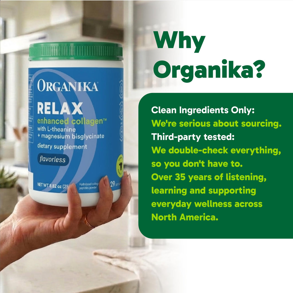 Organika Enhanced Hydrolyzed Collagen Peptides Powder