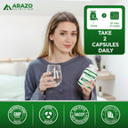 Arazo Nutrition Probiotic 40 Billion CFU - 60 Capsules - image 6